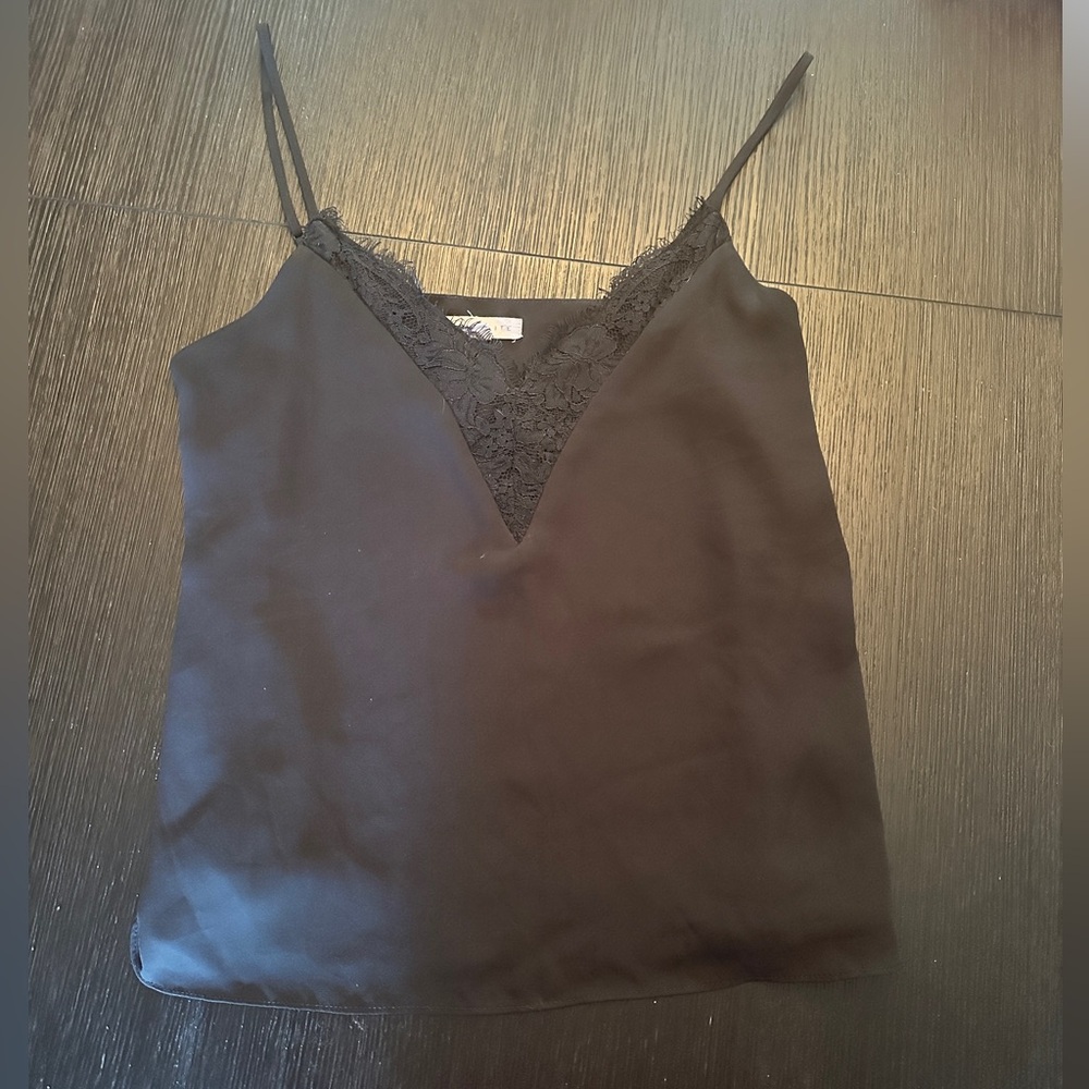 Socialite Black Lace V-Neck Cami